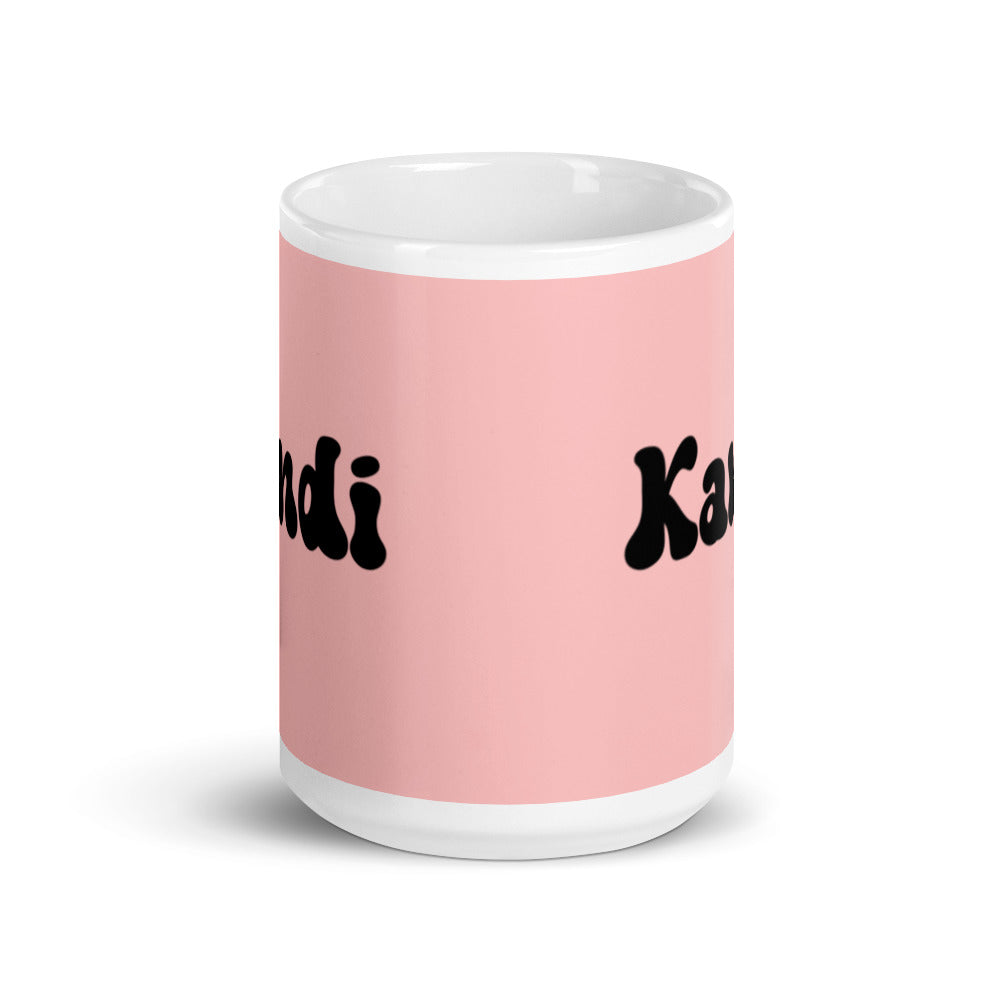 Kandi - White glossy mug