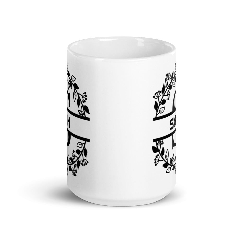Sam - Personalized - White glossy mug