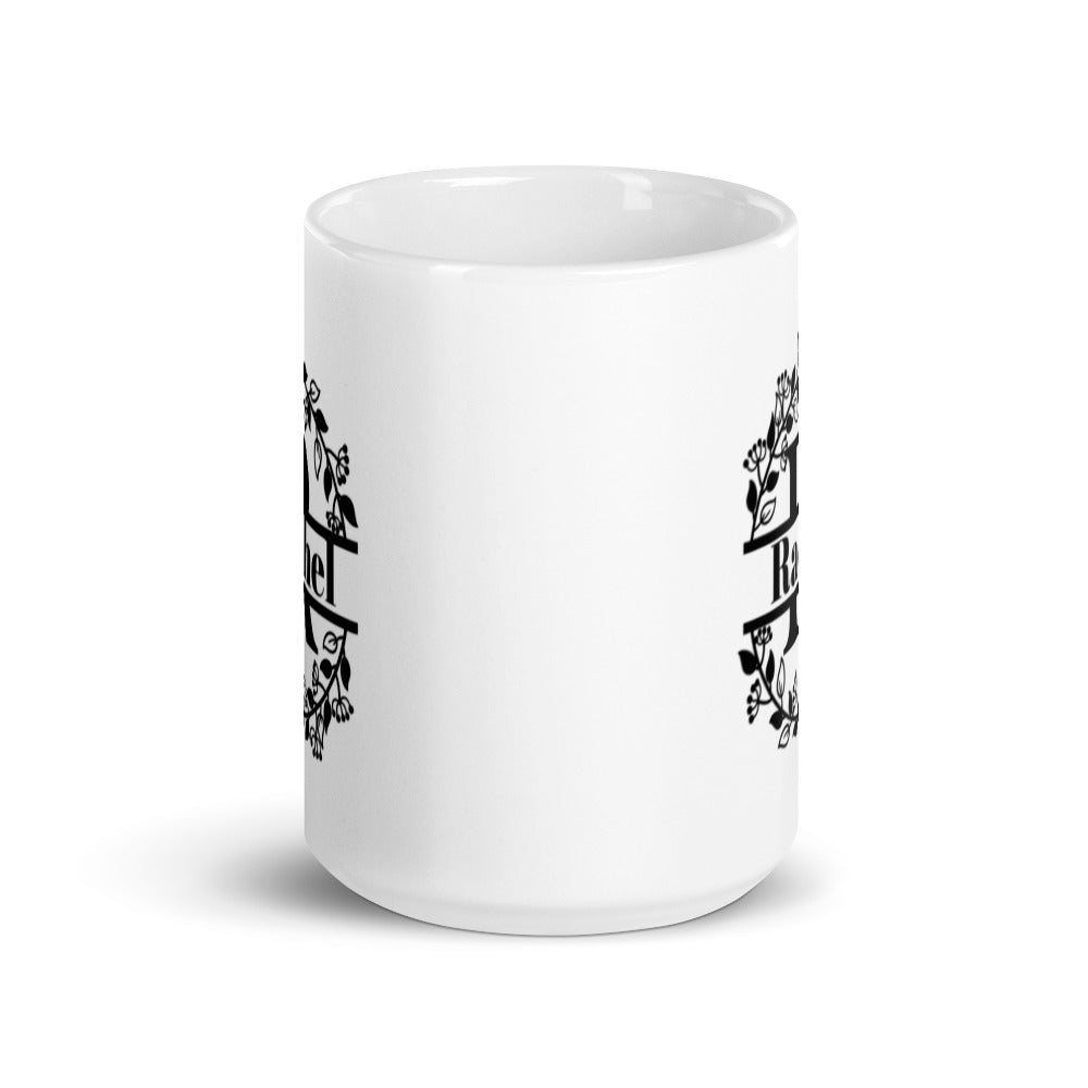 Rachel - Personalised - White glossy mug