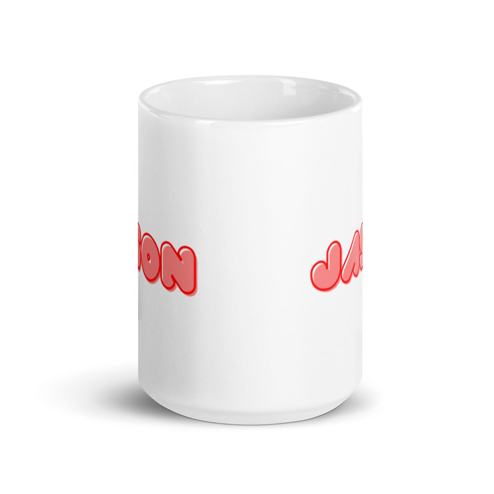 Jason - Personalised - White glossy mug
