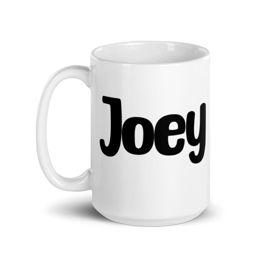Joey - White glossy mug