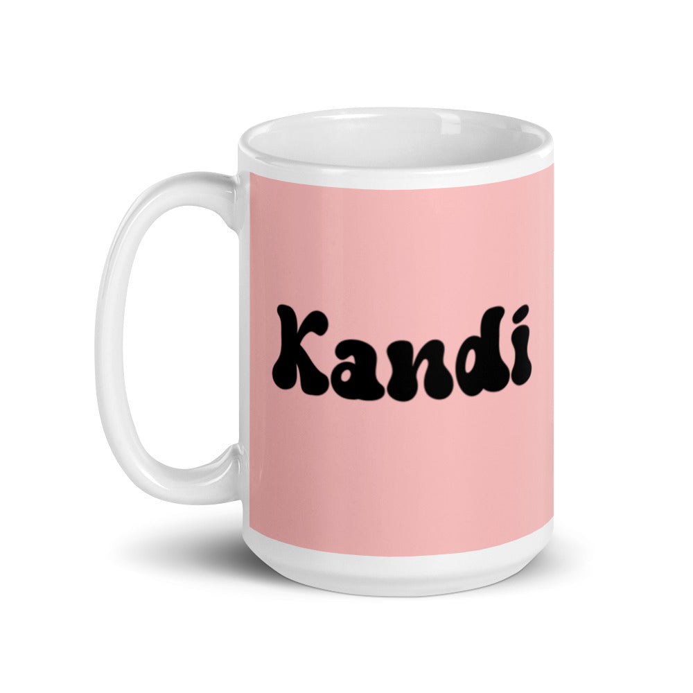 Kandi - White glossy mug