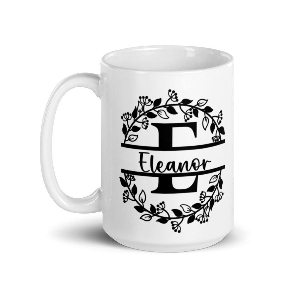 Eleanor - Personalized - White glossy mug
