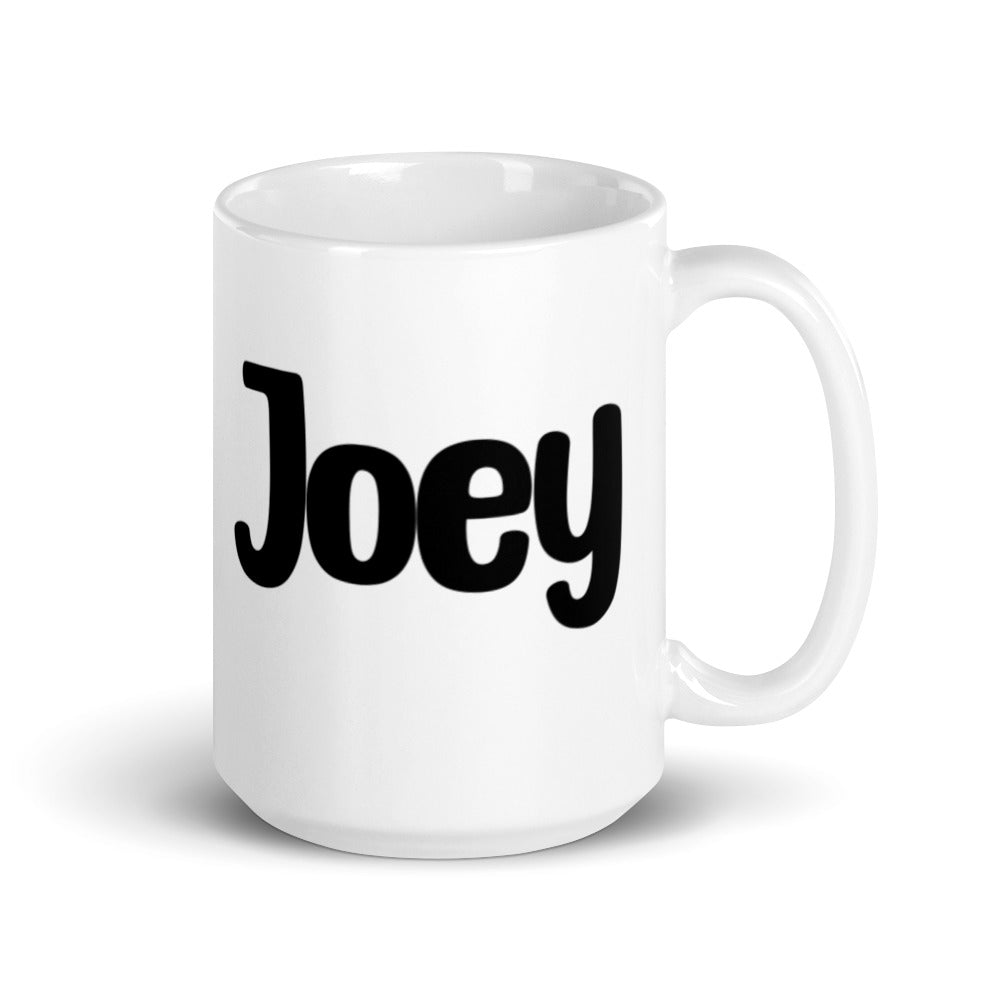 Joey - White glossy mug