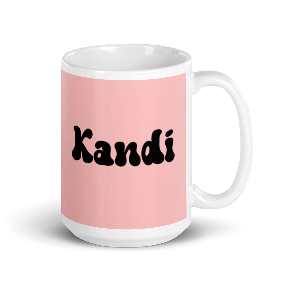 Kandi - White glossy mug