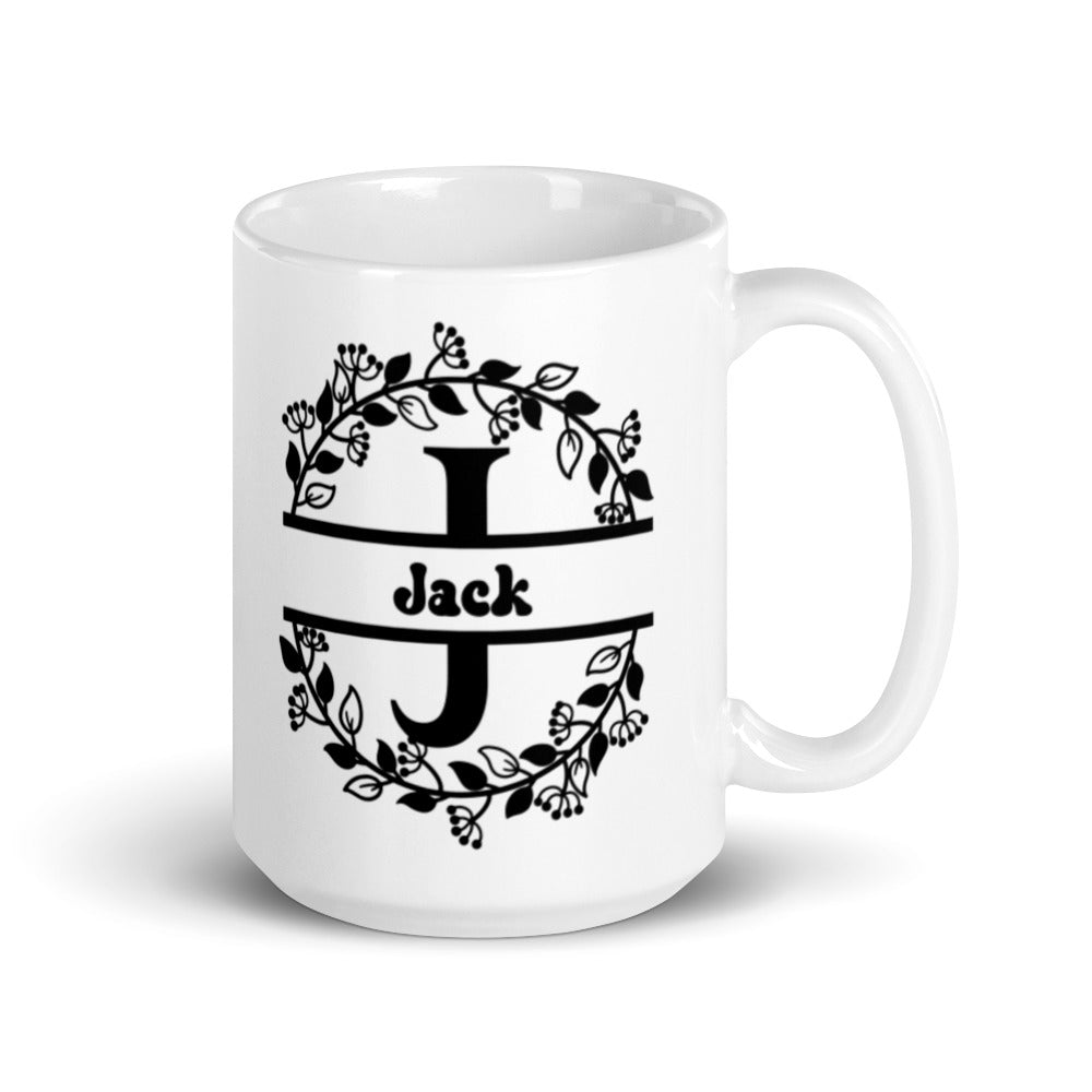 Jack - Personalised - White glossy mug