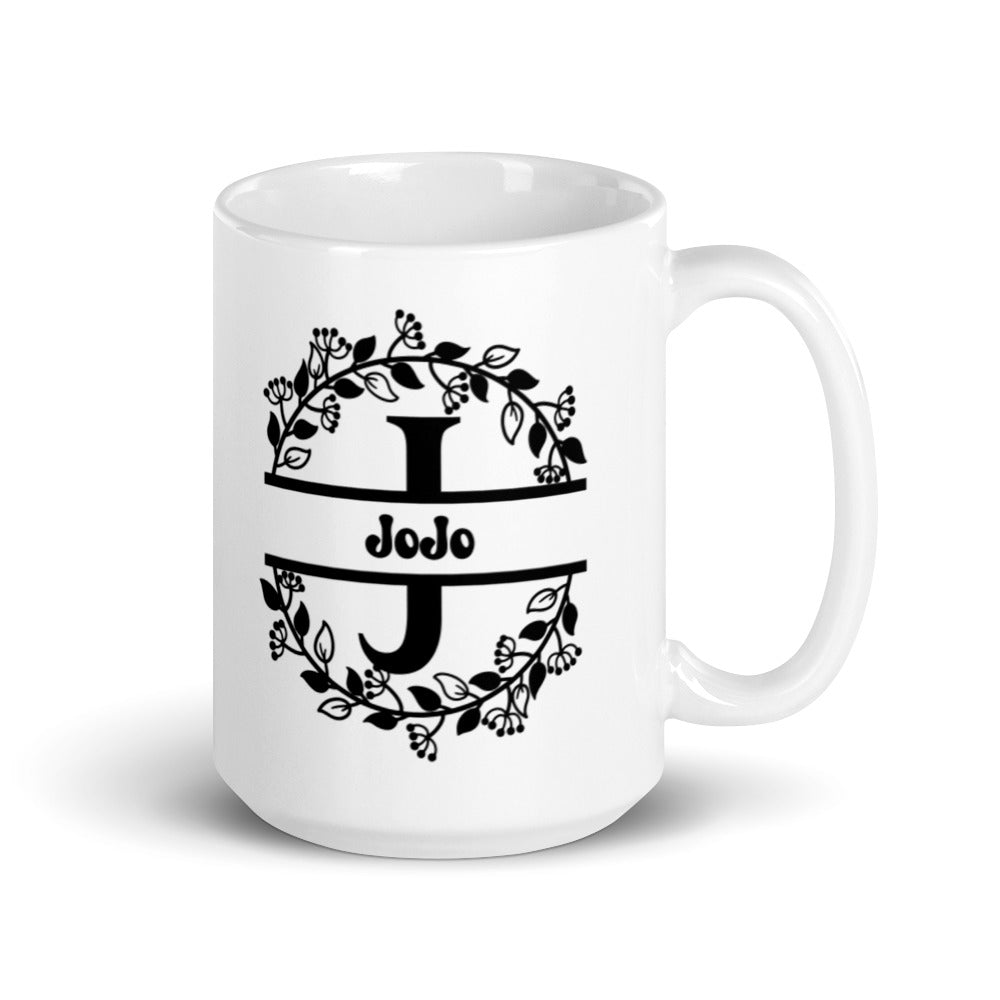 Jojo - Personalized - White glossy mug