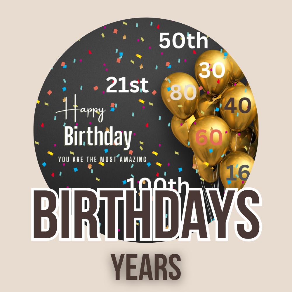 Birthday Years - All