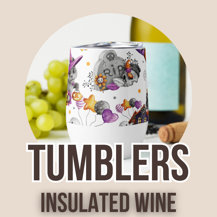 Tumblers Insulated Wine  (SS)