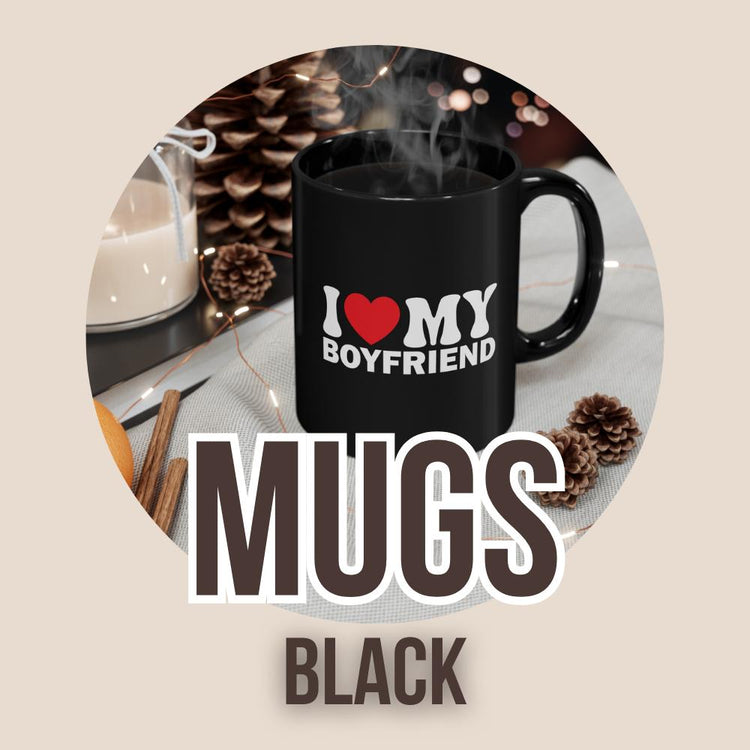 Black Coffee/Tea Mugs - All