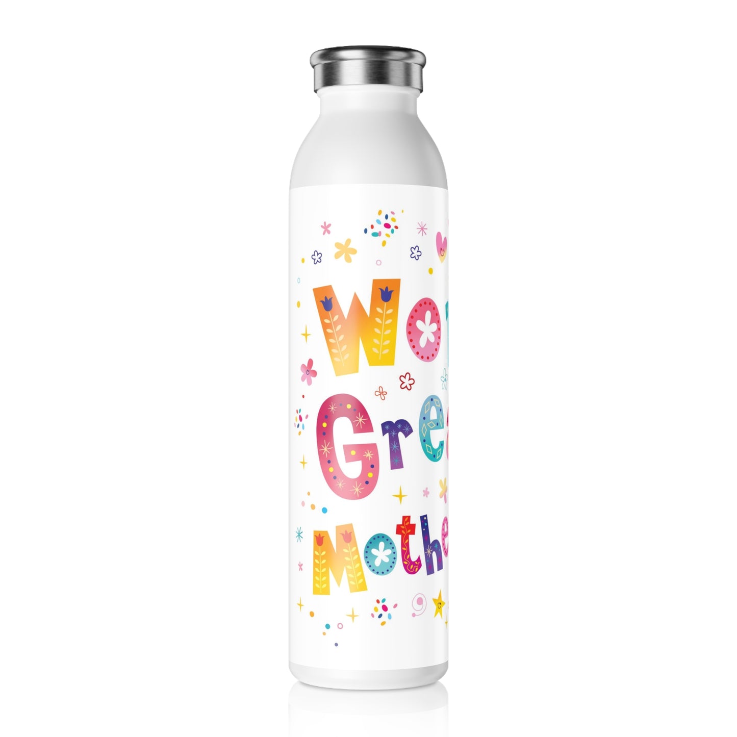 World's Greatest Mother-In-Law 20oz Slim Water Bottle