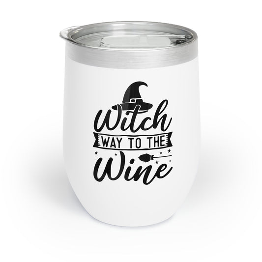 Witch Way To The Wine Chill Wine Tumbler