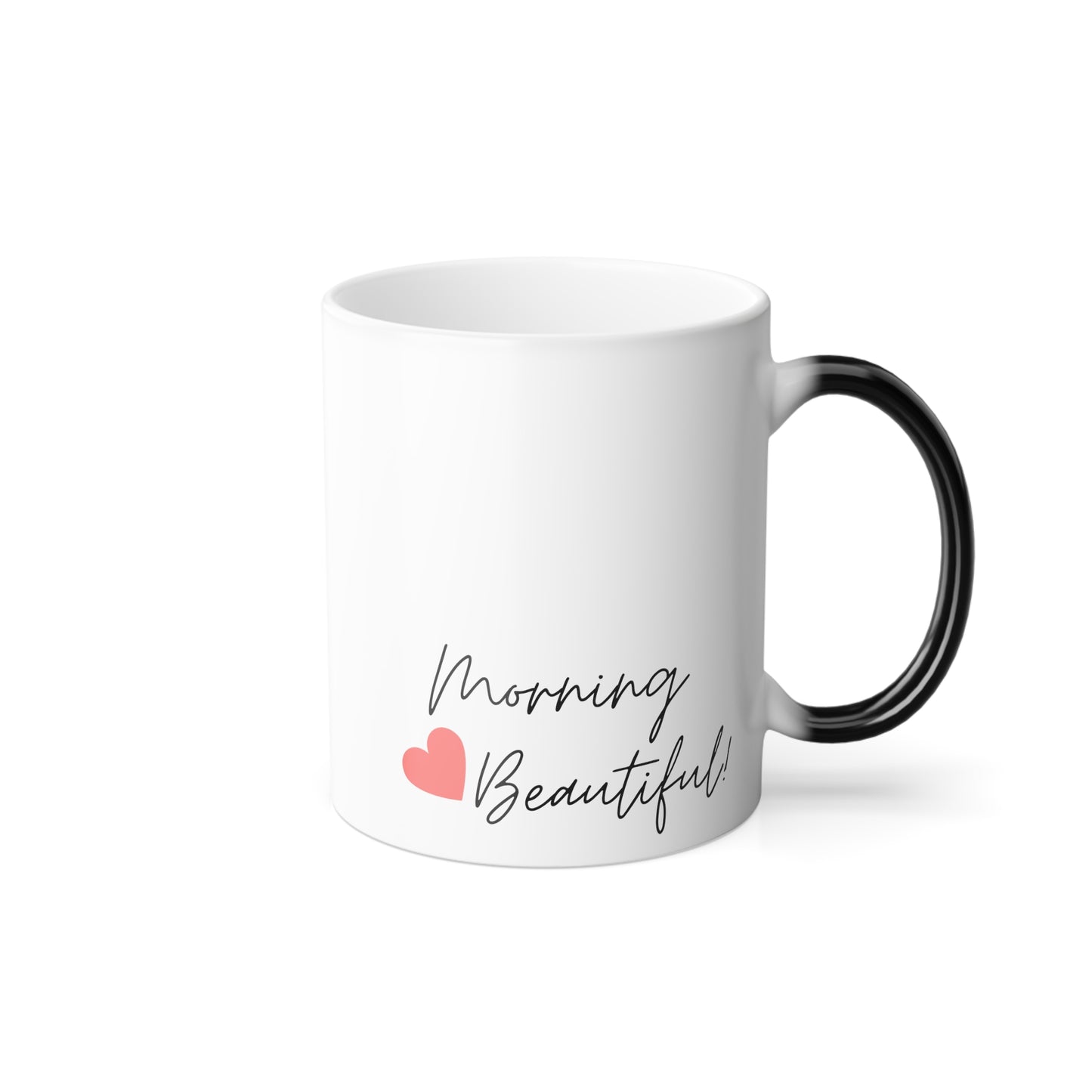 Morning Beautiful Color Morphing Mug, 11oz