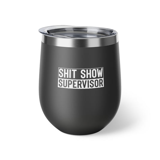 Shitshow Supervisor Copper Vacuum Insulated Cup, 12oz