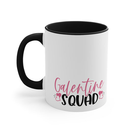 Galentine Squad Accent Coffee Mug, 11oz