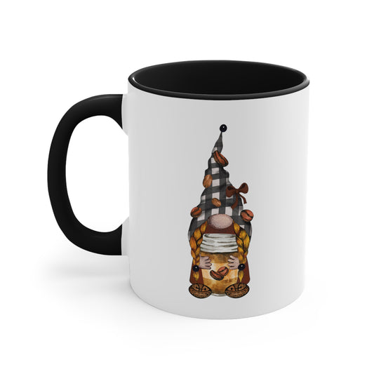 Gnome Mug, Coffee Gnome Personalized Mug, hot chocolate mug, mug for the office, name gnome mug, Coffee lovers gifts, Ceramic Mug, office gifts