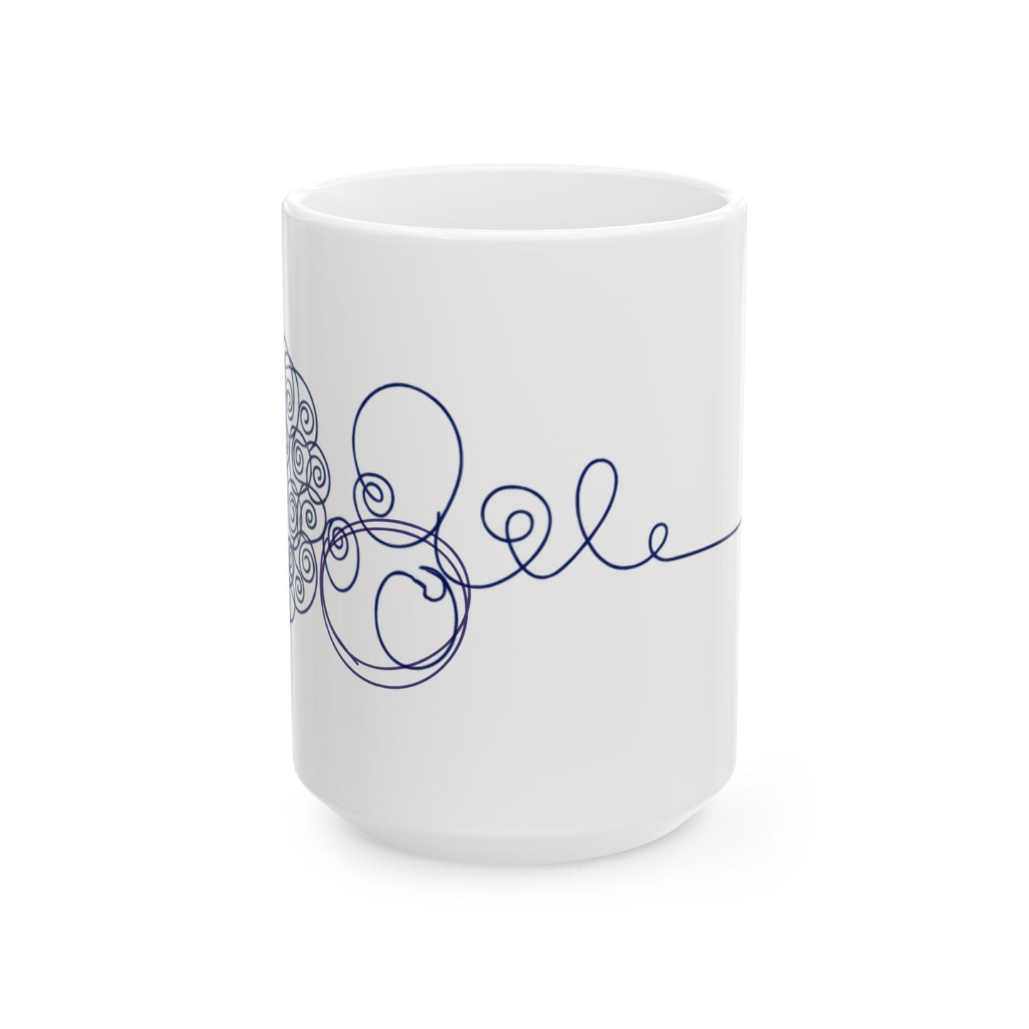 Navy  Chaos to Clarity Arrow Coffee Cup