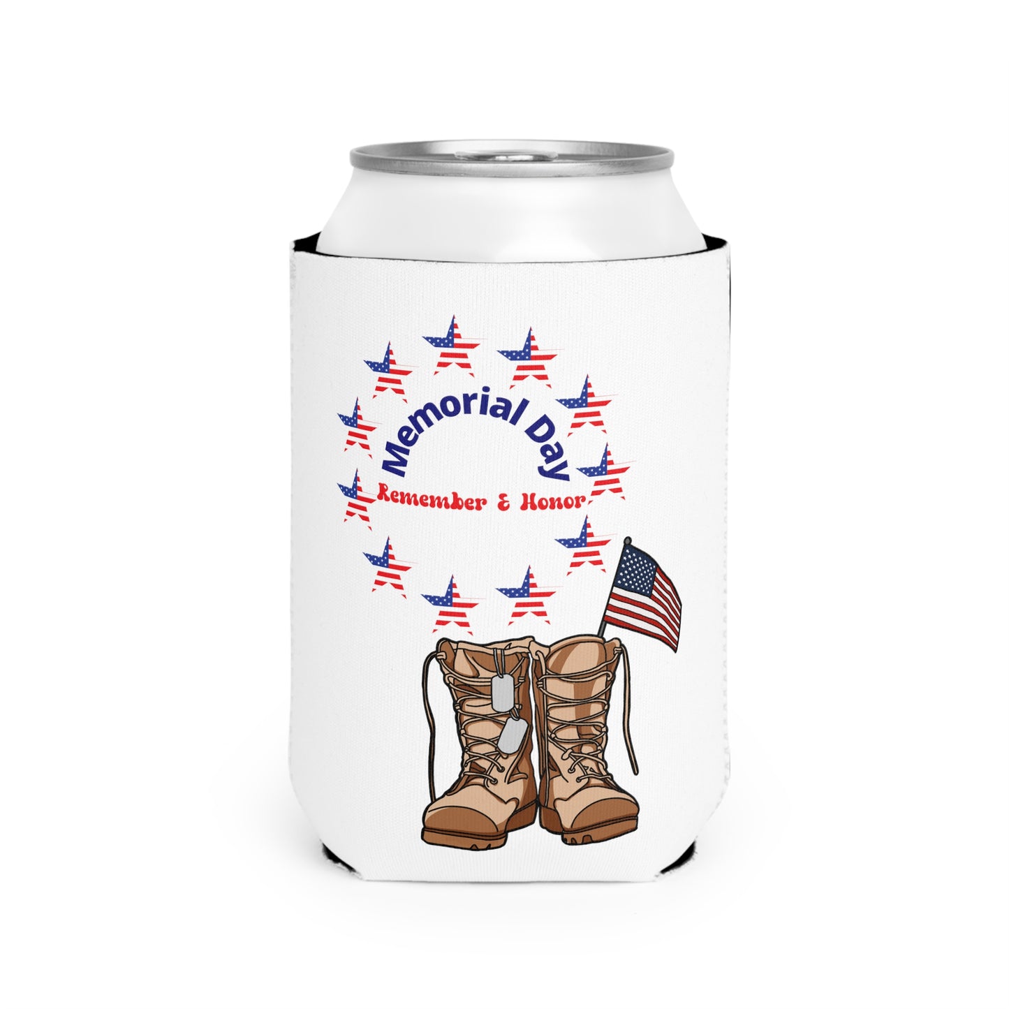 Memorial Day Can Cooler Sleeve