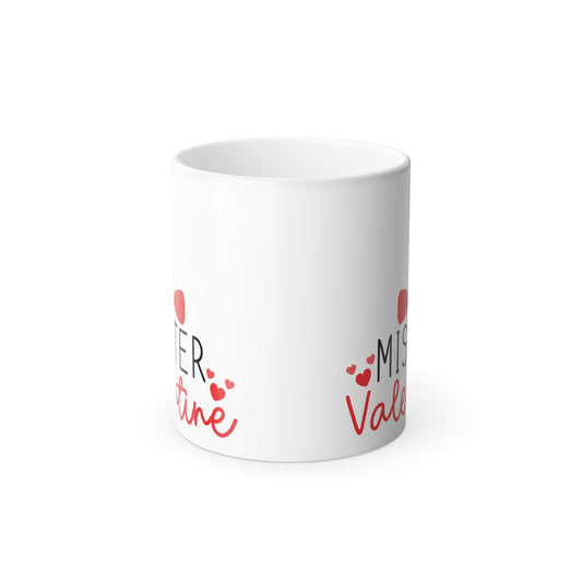 Mr Valentine Color Morphing Mug, 11oz