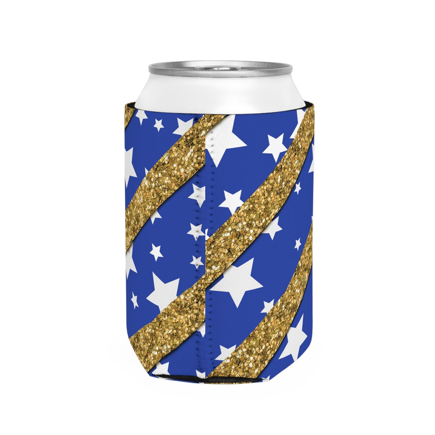 American Flag Themed Can Cooler Sleeve