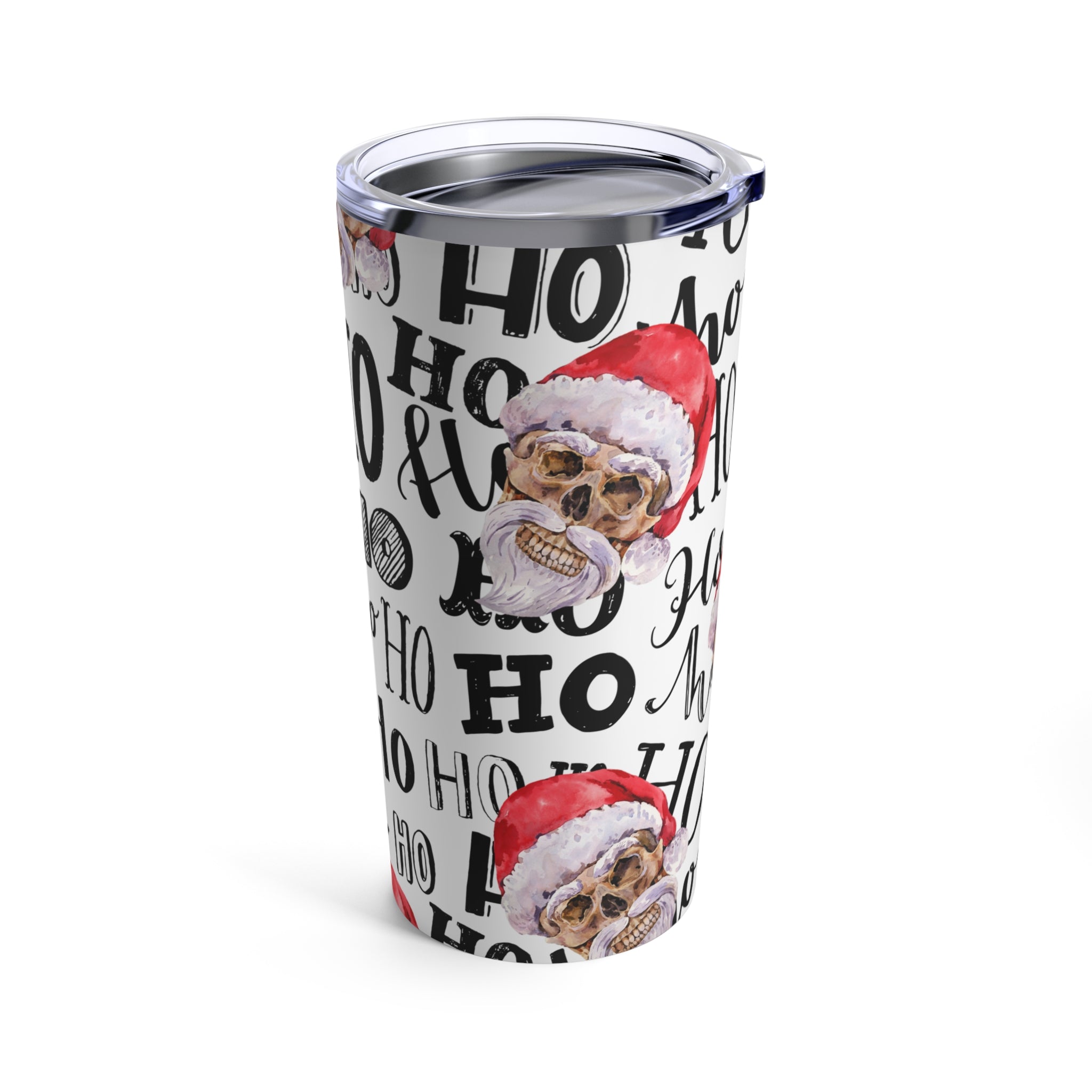 Skull Santa Ho Ho Ho Tumbler 20oz