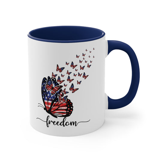Freedom Accent Coffee Mug, 11oz