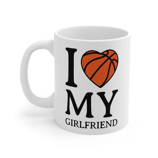 I Love My Girlfriend Ceramic Mug 11oz