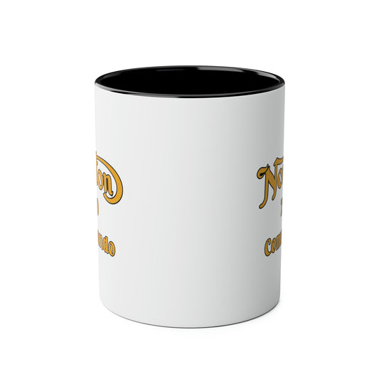Norton Commando 750 Two-Tone Coffee Mugs, 11oz