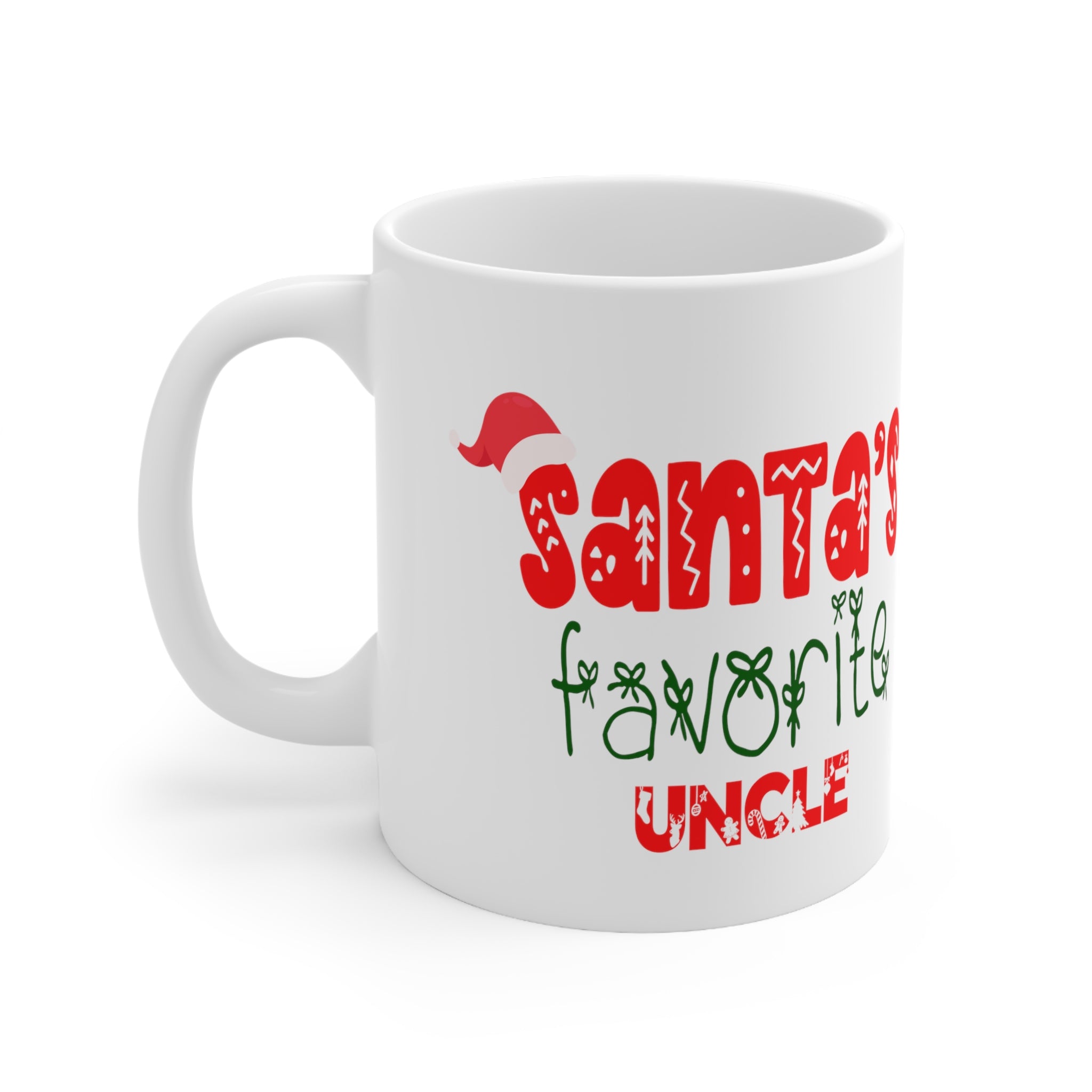 Santa's Favorite Uncle Ceramic Mug 11oz