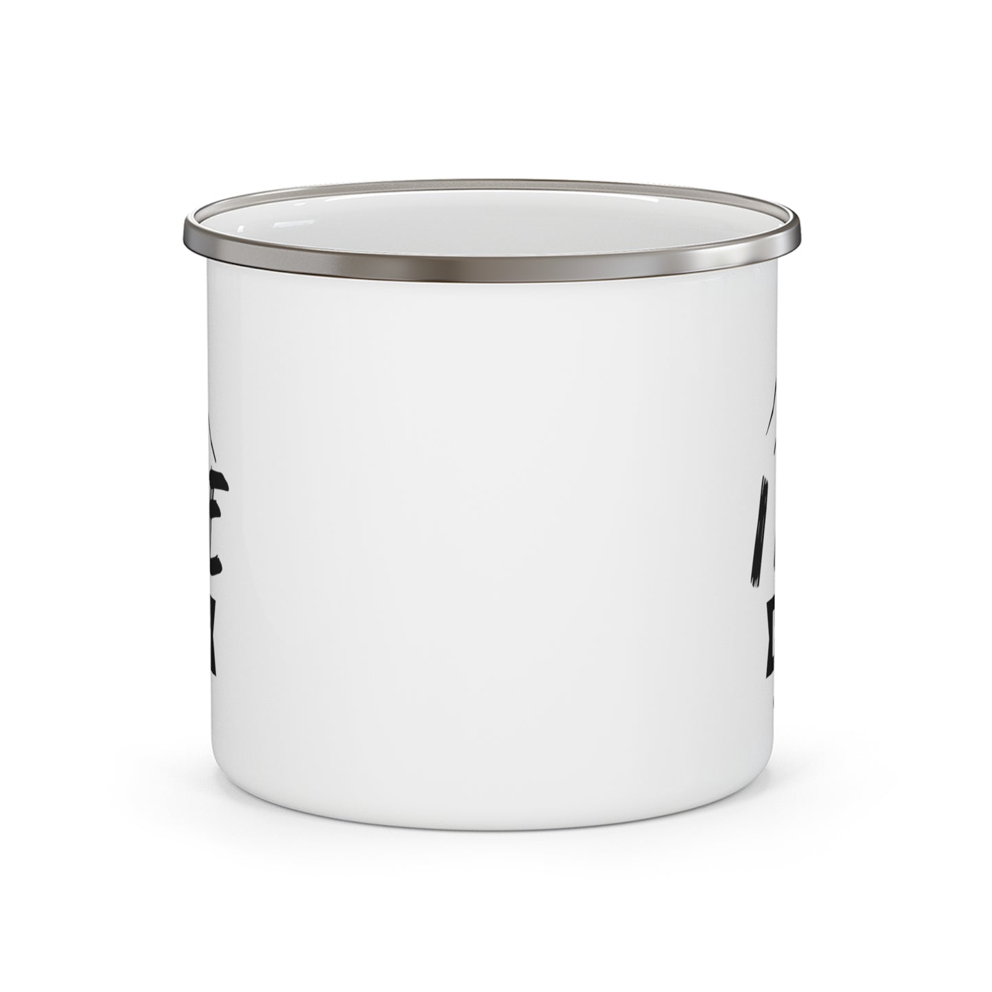 I Love Hiking Enamel Camping Mug