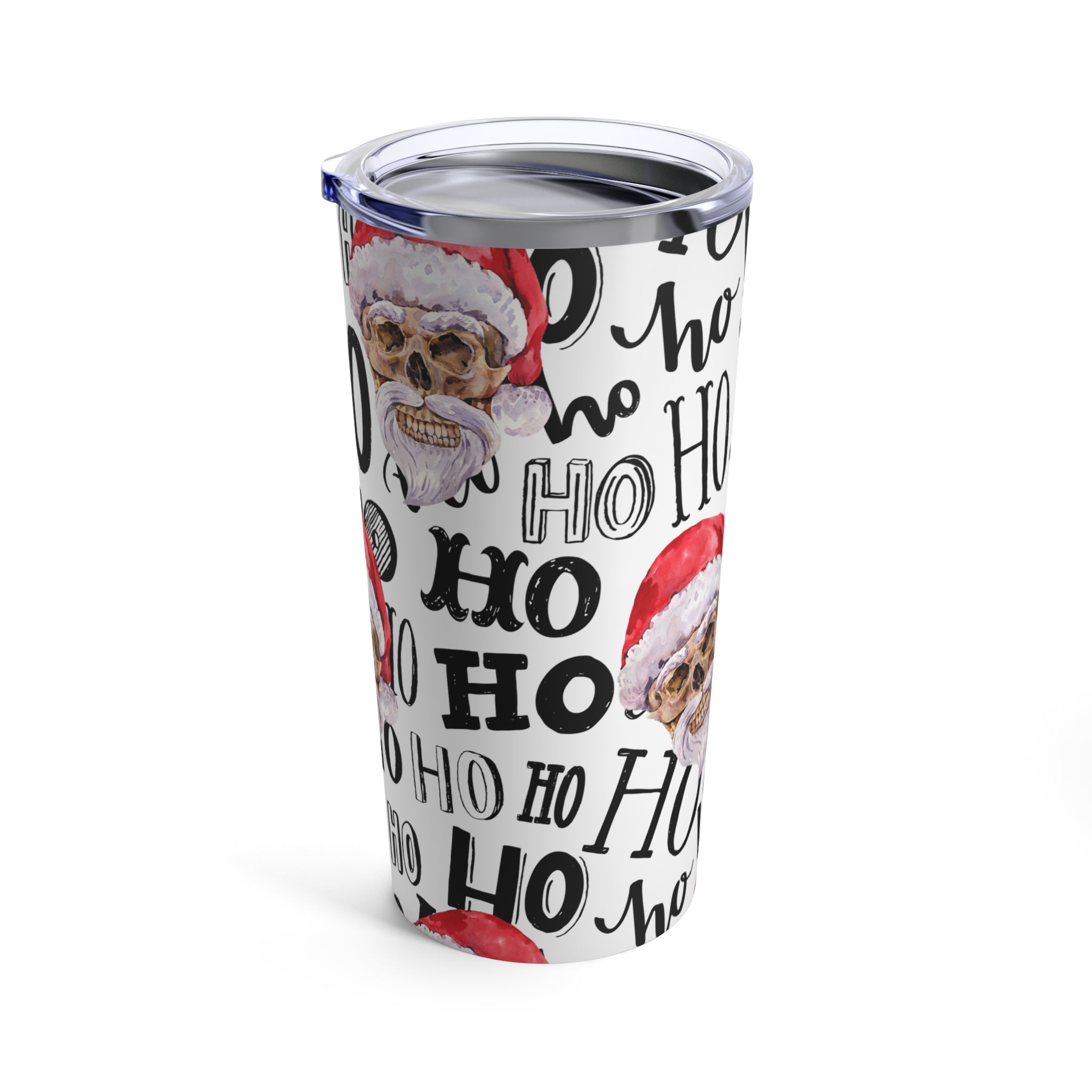 Skull Santa Ho Ho Ho Tumbler 20oz