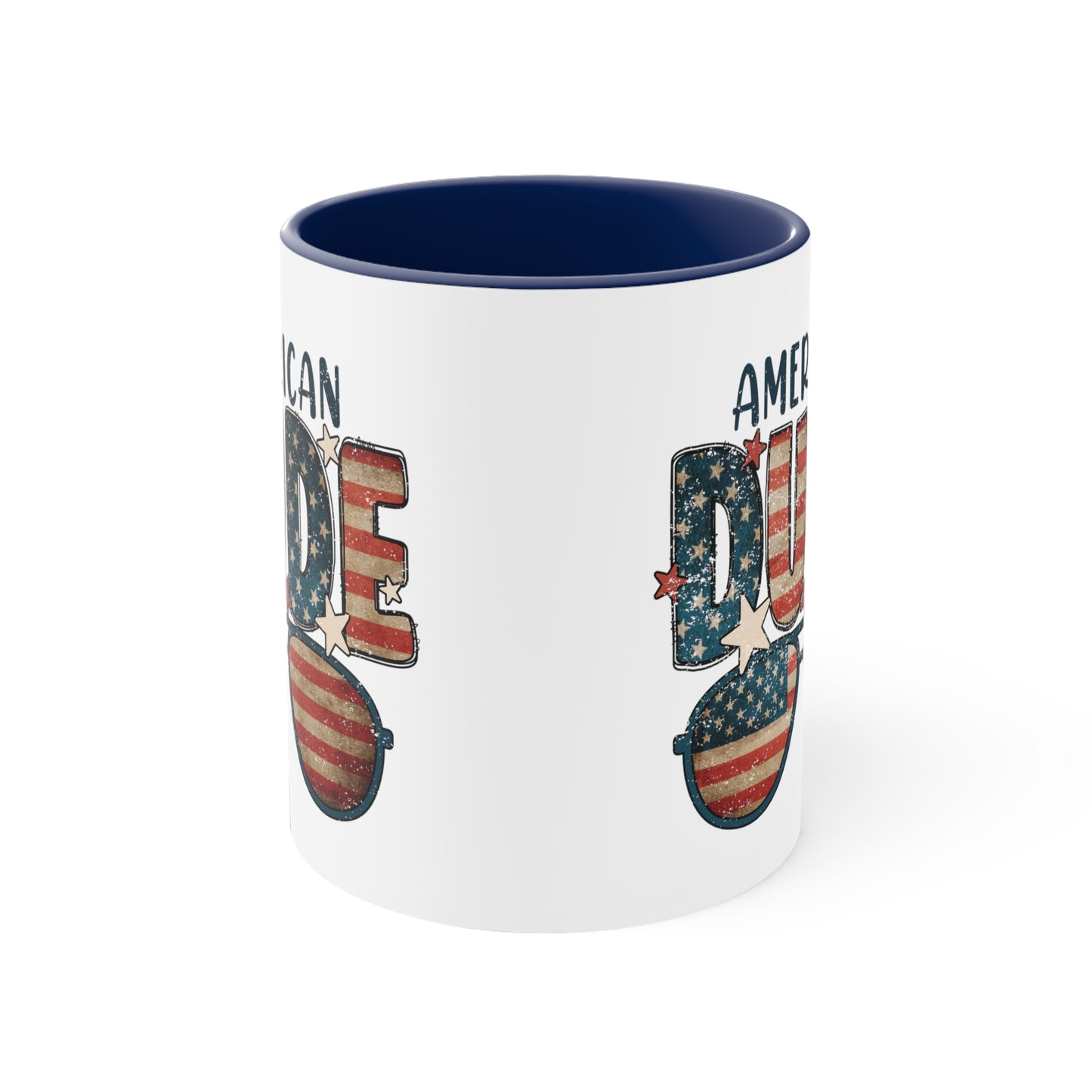 American Dude Accent Coffee Mug, 11oz