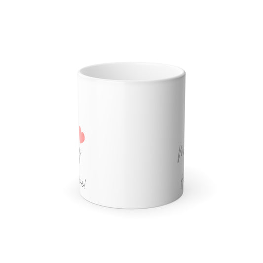 Morning Handsome Color Morphing Mug, 11oz