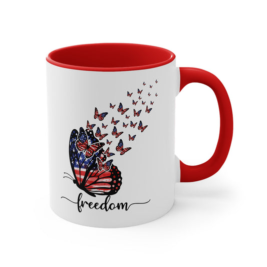 Freedom Accent Coffee Mug, 11oz