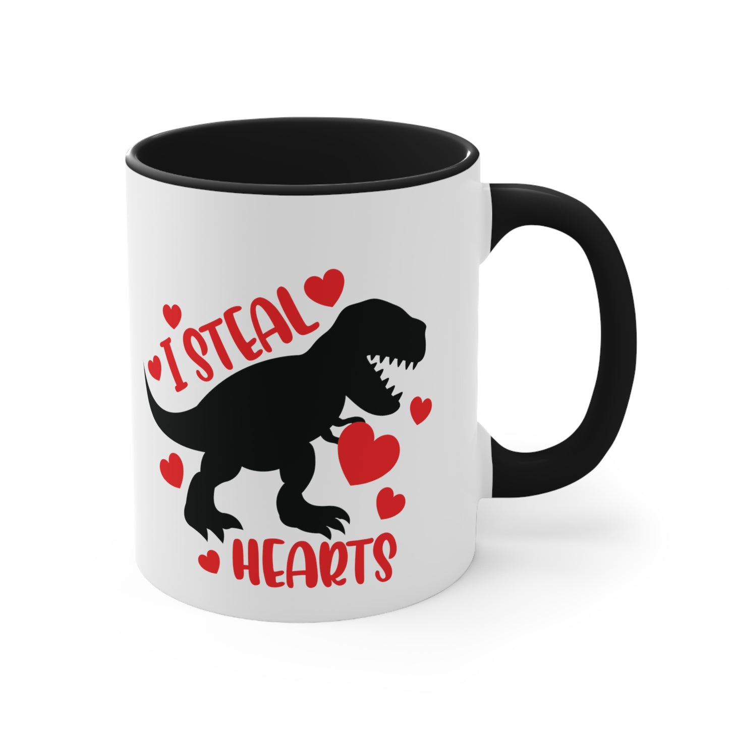 I Steal Hearts Accent Coffee Mug, 11oz