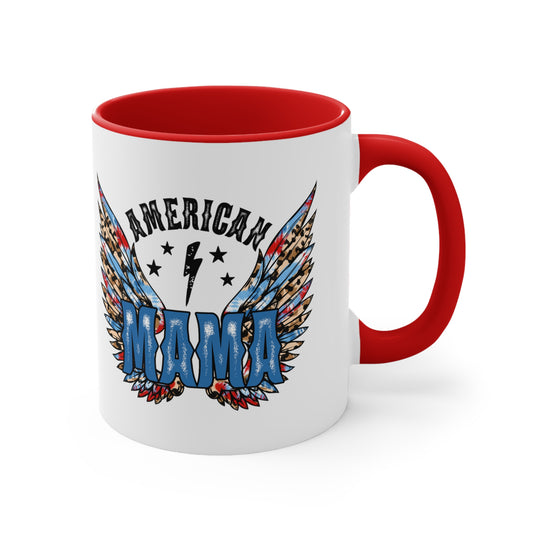 American Mama Accent Coffee Mug, 11oz
