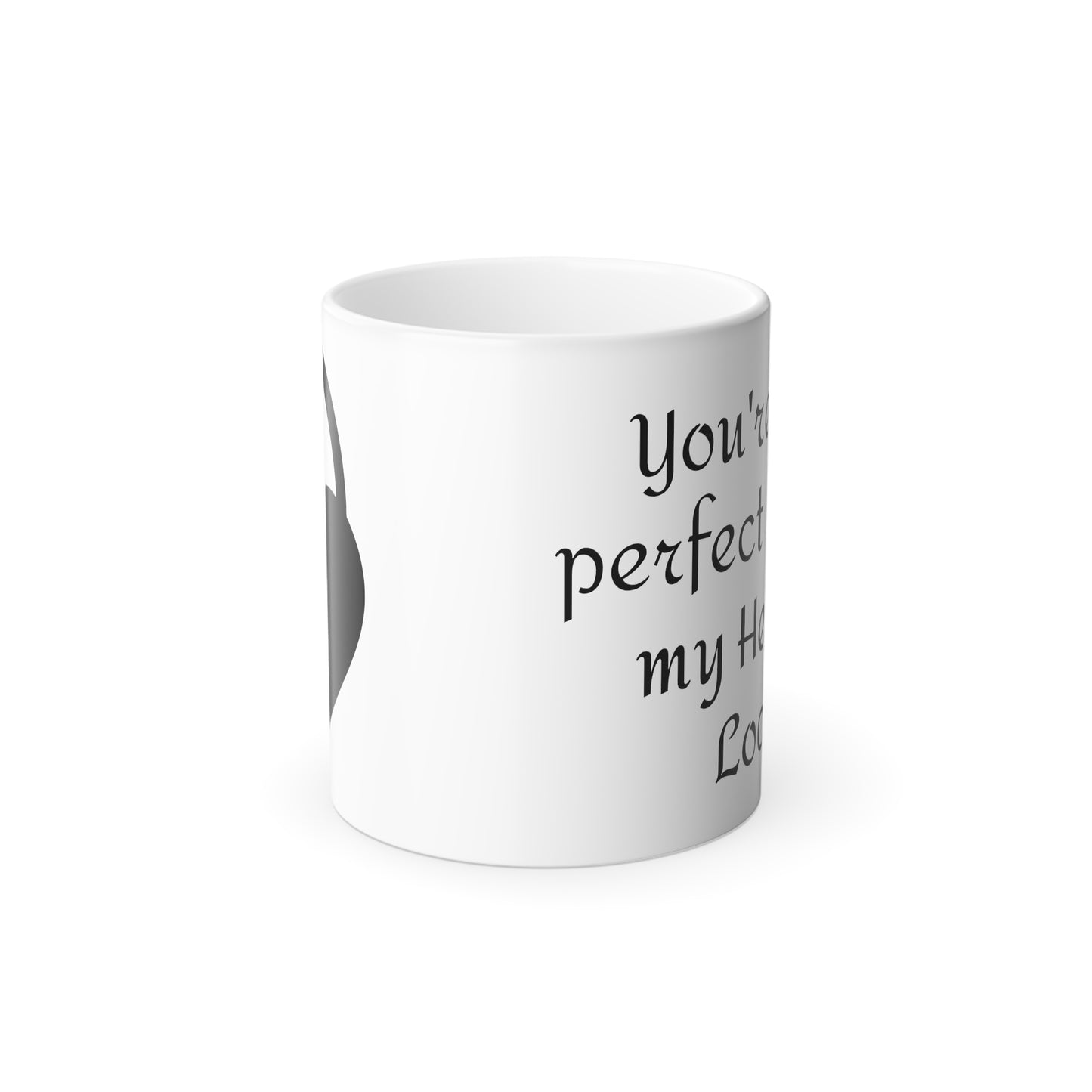 You're The Perfect Key to My Hearts Lock Color Morphing Mug, 11oz