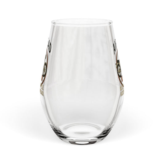 Airhead Stemless Wine Glass, Airhead Glass 11.75oz, BMW Airhead Glass,