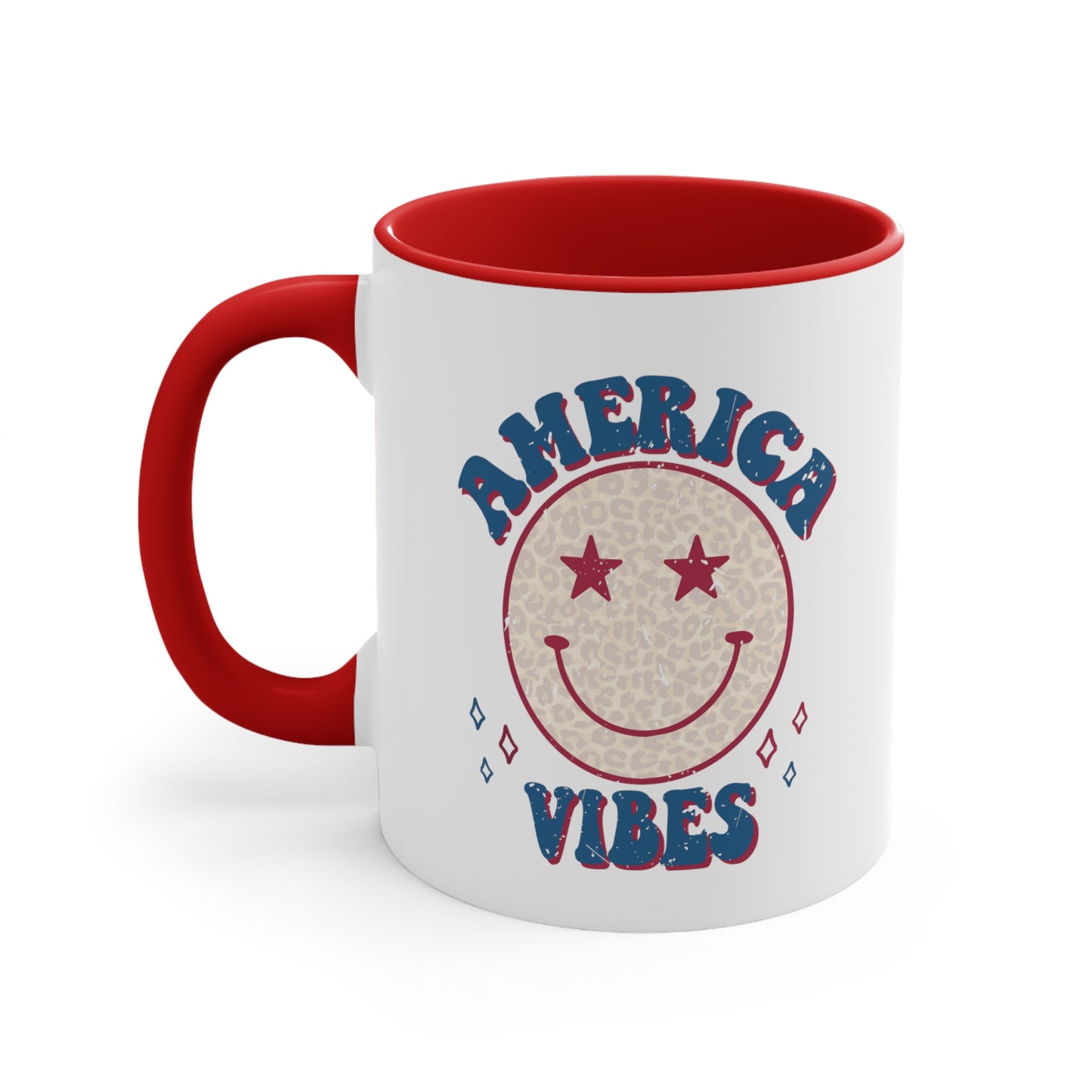 America Vibes Accent Coffee Mug, 11oz