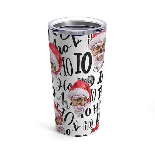 Skull Santa Ho Ho Ho Tumbler 20oz