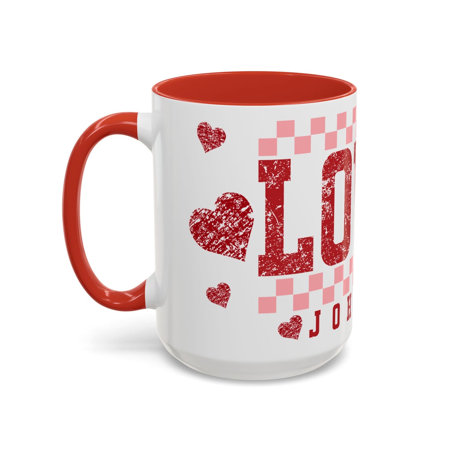 Loved John 3:16 Accent Coffee Mug , John 3 16 Mug, Valentines Day Gift, Ultimate Love Coffee Cup, Gift for Valentines Day, Accent Coffee Mug (11, 15oz)