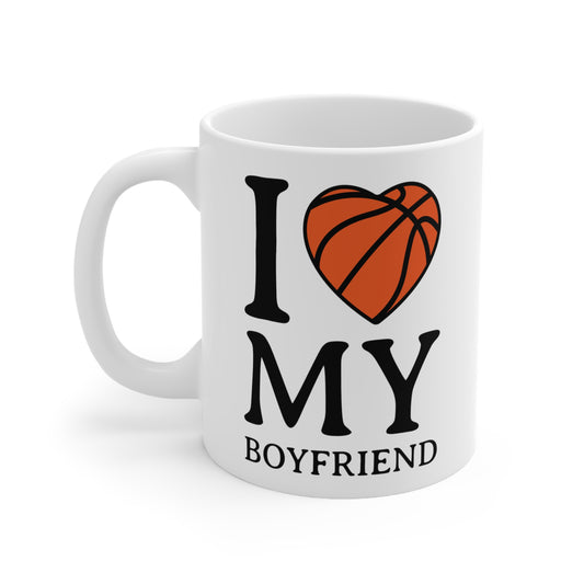I Love My Boyfriend Ceramic Mug 11oz