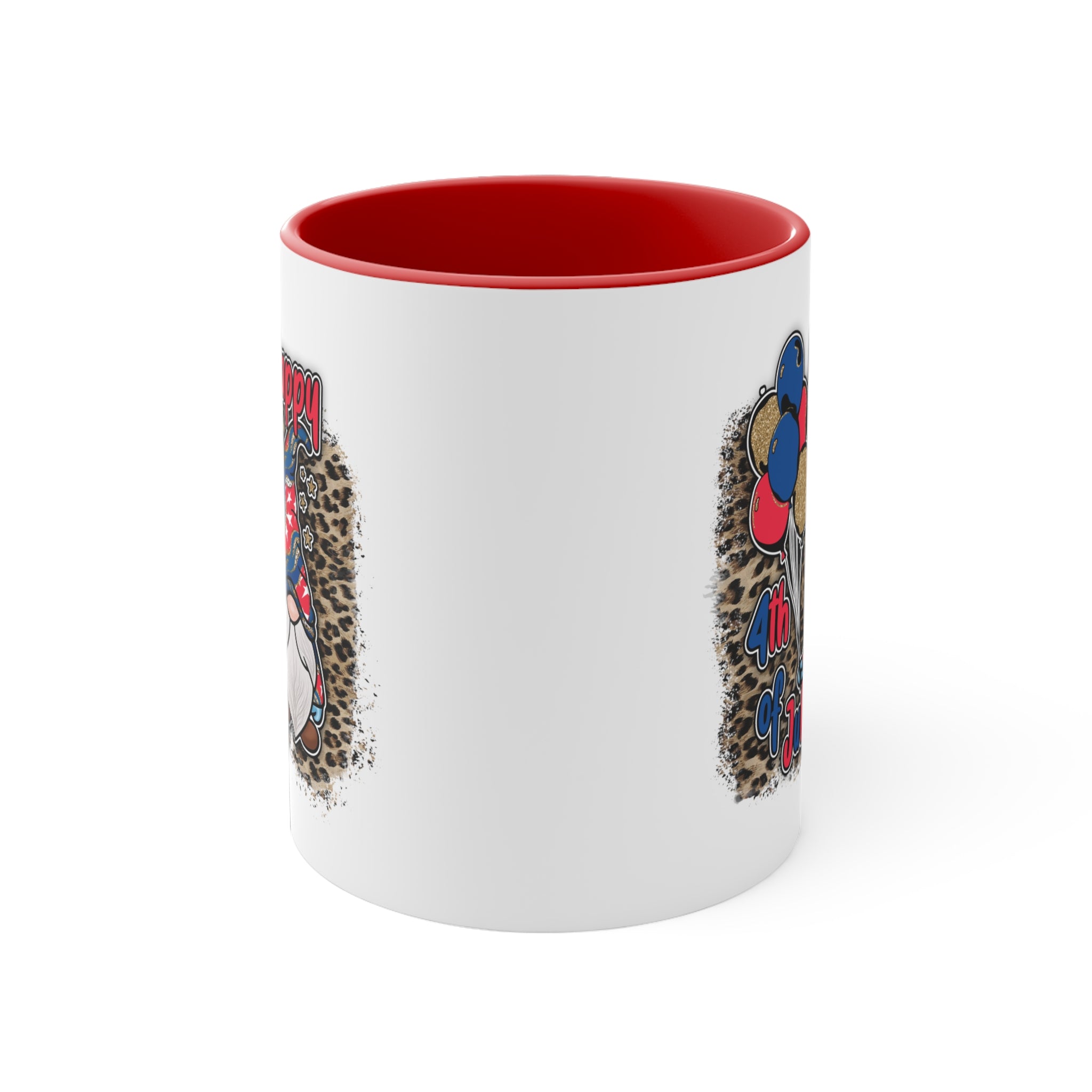 Happy 4th July Accent Coffee Mug, 11oz