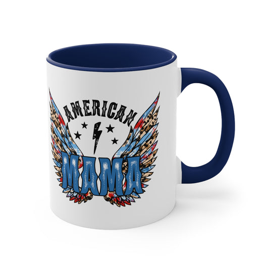 American Mama Accent Coffee Mug, 11oz