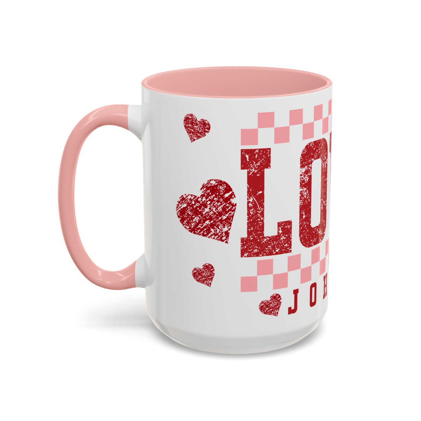 Loved John 3:16 Accent Coffee Mug , John 3 16 Mug, Valentines Day Gift, Ultimate Love Coffee Cup, Gift for Valentines Day, Accent Coffee Mug (11, 15oz)