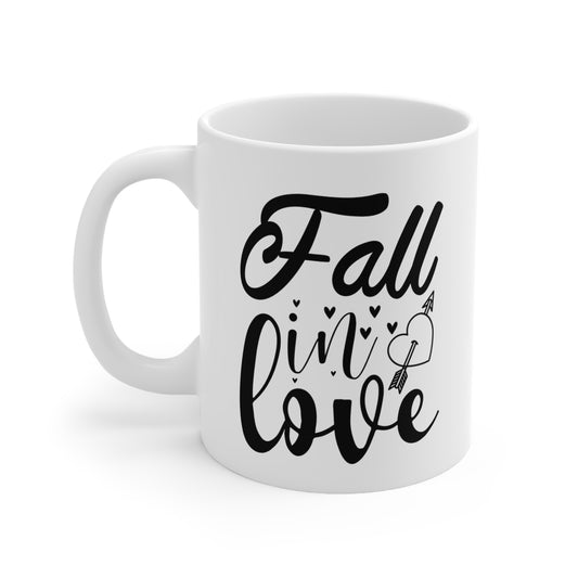 Fall In Love Ceramic Mug 11oz