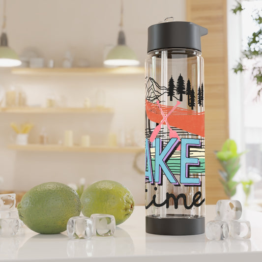 On Lake Time - Infuser Water Bottle
