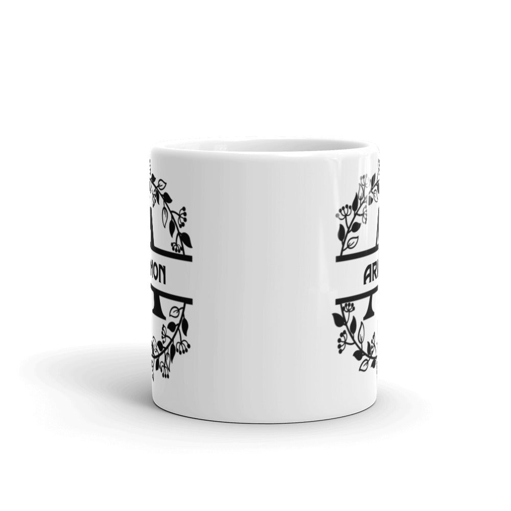 Armon - Personalised - White glossy mug