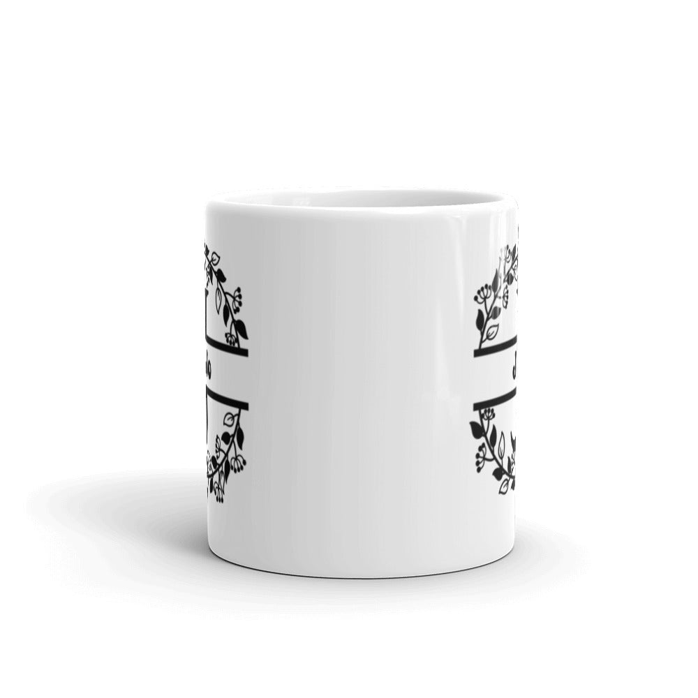 Jojo - Personalized - White glossy mug