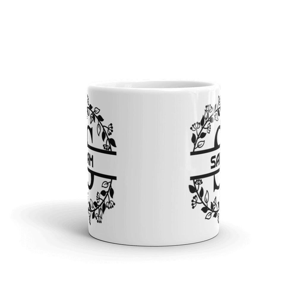 Sam - Personalized - White glossy mug